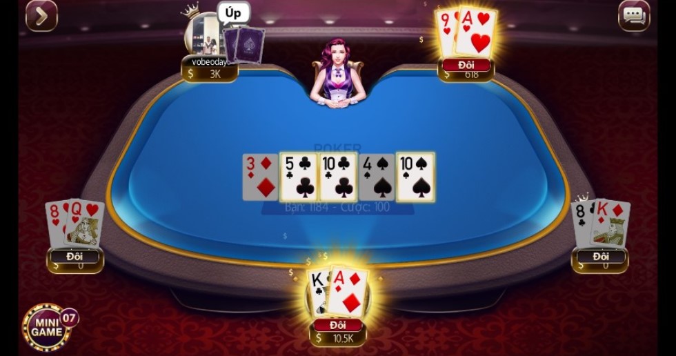 Cách vận hành trò chơi mini poker V8 club ra sao?
